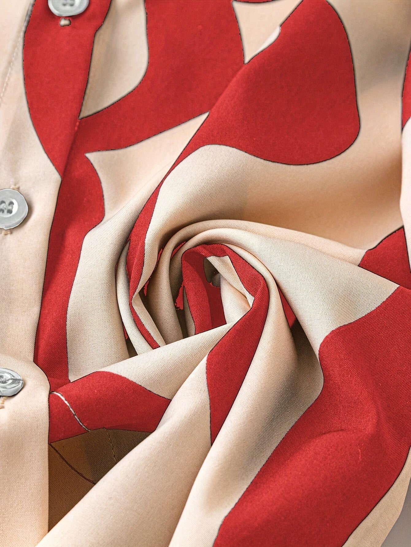 Women's Floral Print Long Sleeve Shirt Casual Woven Polyester Spring Fall Button-Up Collar