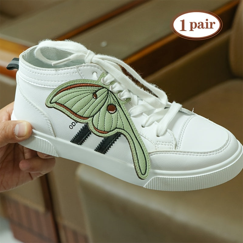 Women's Mint Green Butterfly Shoe Boot Wings Accessories for Footwear Decoration