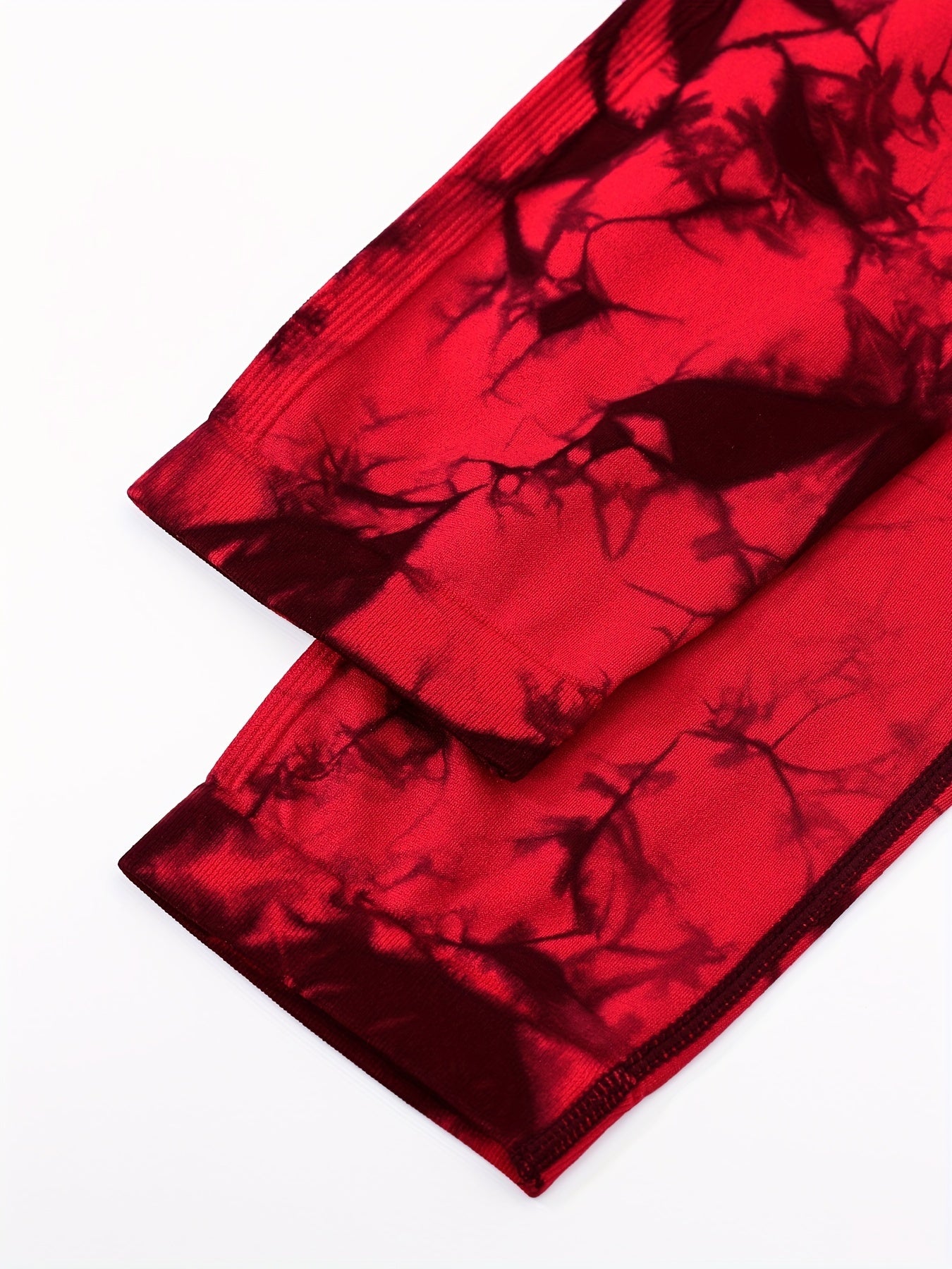 Plus Size Tie Dye Skinny Leggings High Waist Yoga Pants Women