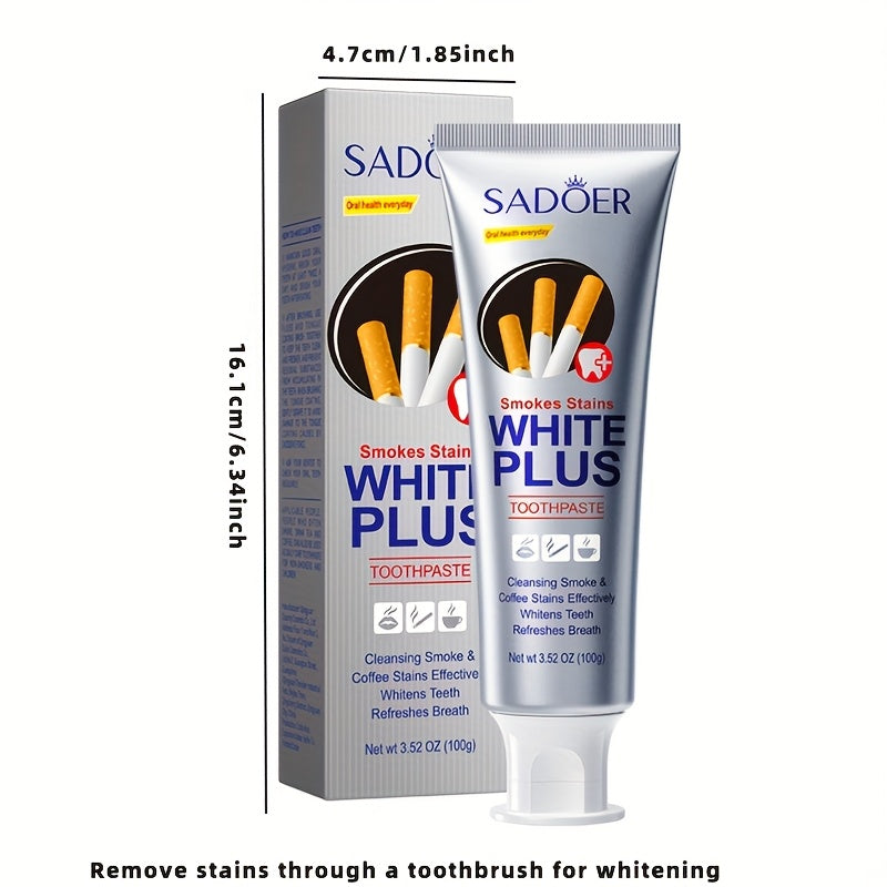 Whitening Toothpaste 100G Deep Clean Breath Freshening for Daily Use