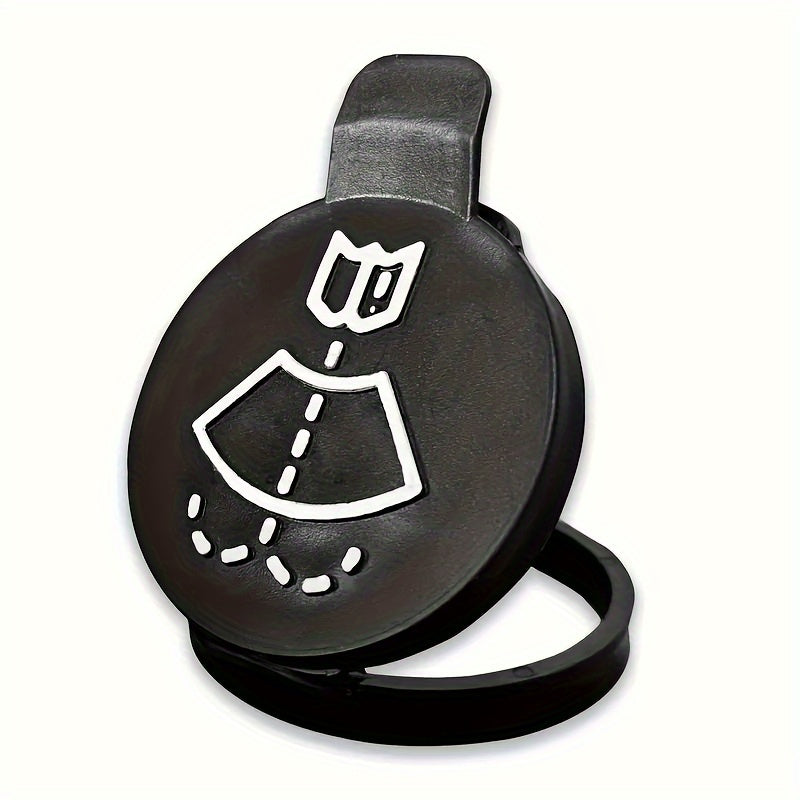 Universal Black Plastic Washer Fluid Reservoir Cap Replacement for Cars