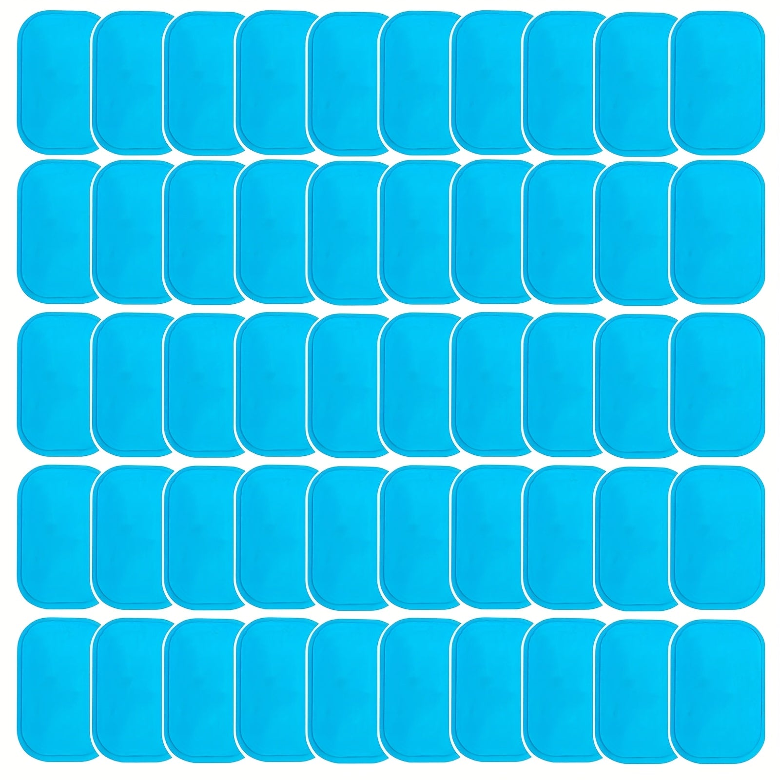 100 dona EMS massaj plashlari mashq trenerlari uchun, qayta ishlatiladigan, quvvat talab qilmaydi