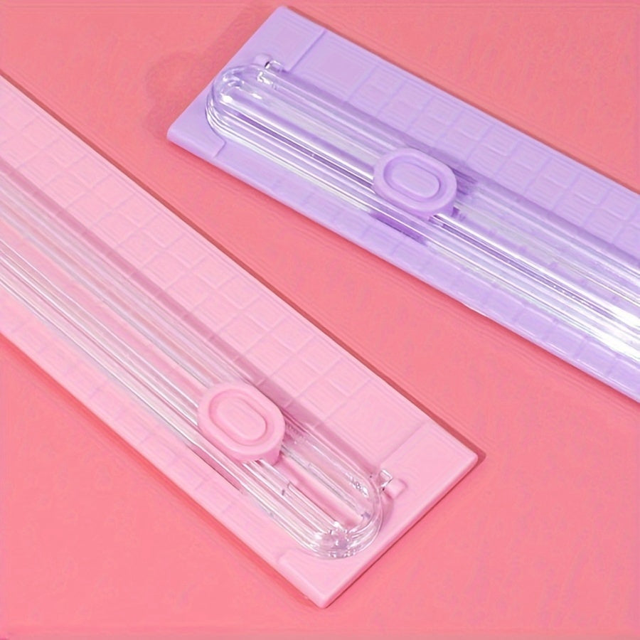 Portable Paper Cutter Trimmer for A3/A4 Paper Office School Home Durable Plastic