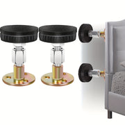 Two-Pack Adjustable Bed Frame Stabilizer Tools with Headboard Stoppers
