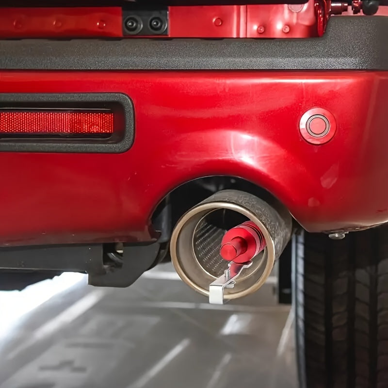 Universal Car Motorcycle Exhaust Whistle Red Black Turbo Sound Tuning Emulator