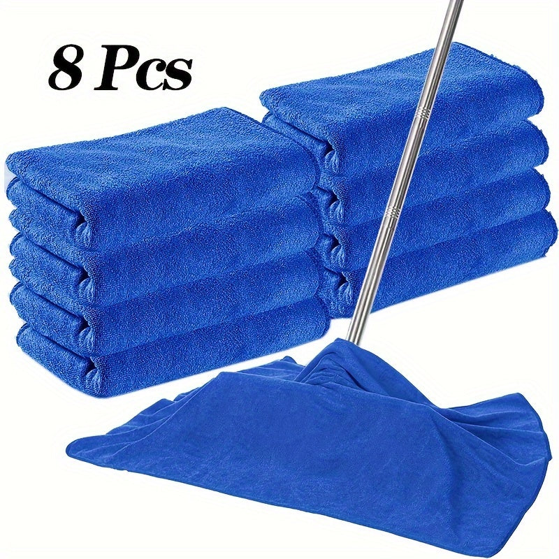 8 Pack Extra Large Microfiber Towels Space Theme Soft Absorbent Reusable Oblong
