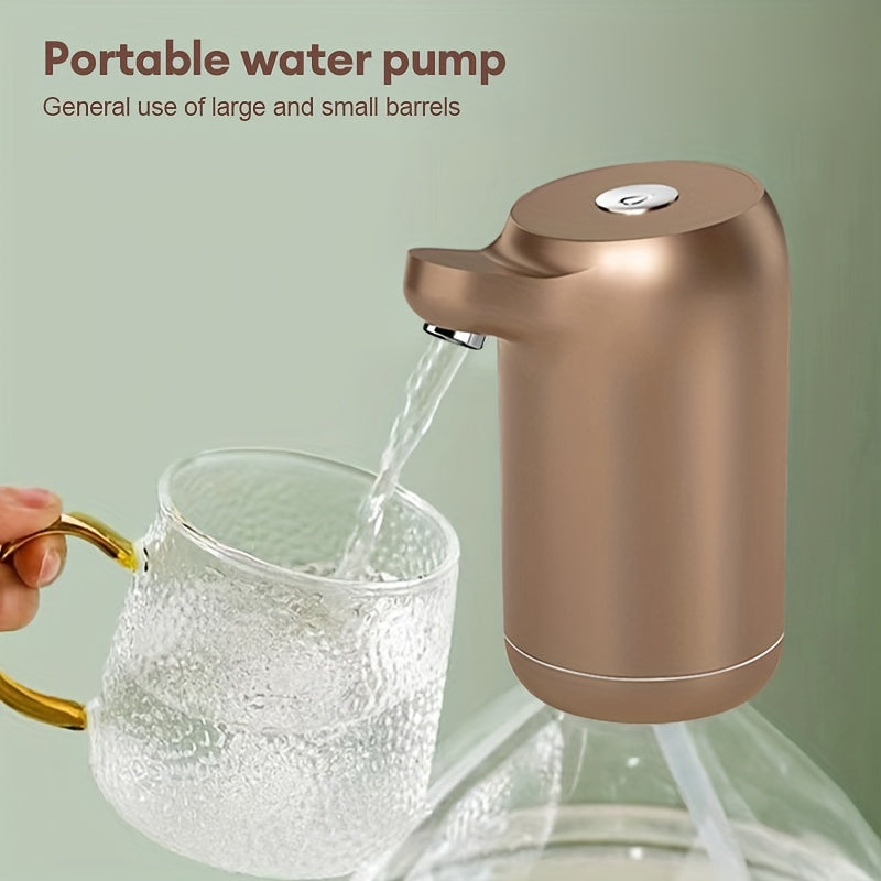 Electric Water Dispenser for 7.57-18.93 L Jugs USB Rechargeable Battery Home Kitchen Office Camping