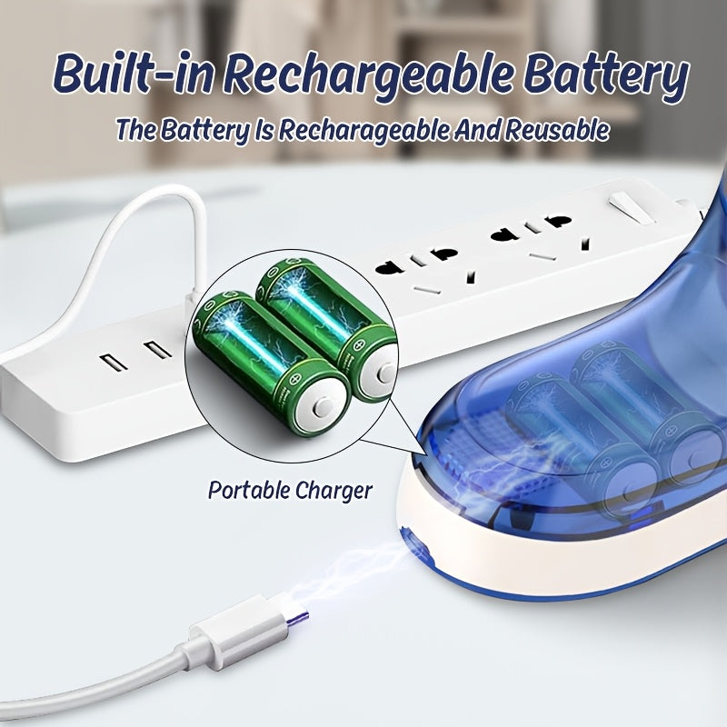 Qayta to'ldiriladigan sviter shaver, tolalar, pillalar va bobblarni tozalash uchun lint olib tashlovchi