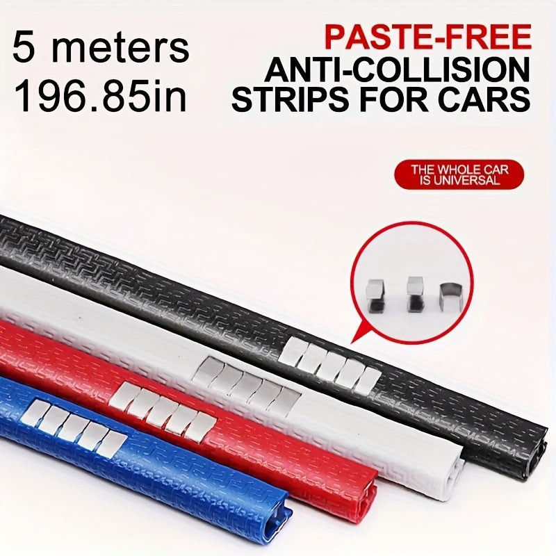 Универсальная резиновая накладка на край двери автомобиля, 5 м, пылезащитная, царапиноустойчивая