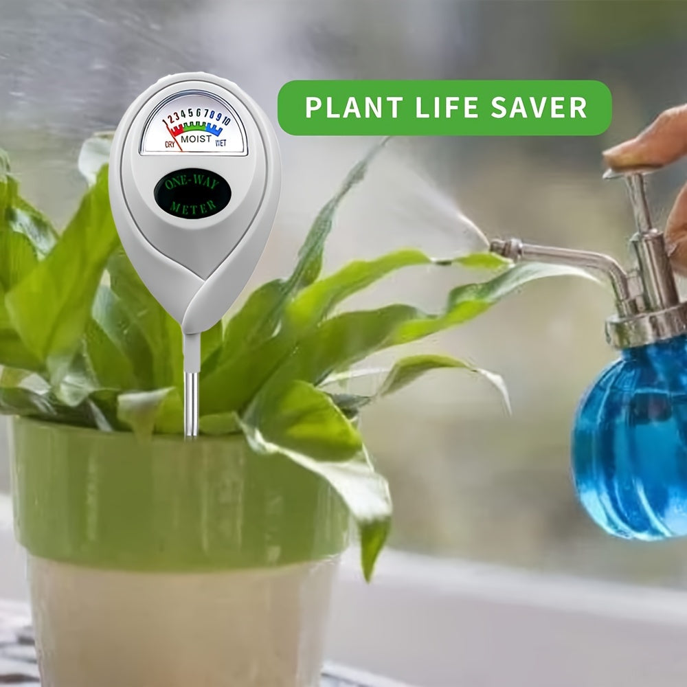 Indoor Plant Soil Test Kit with Humidity Meter and Water Meter