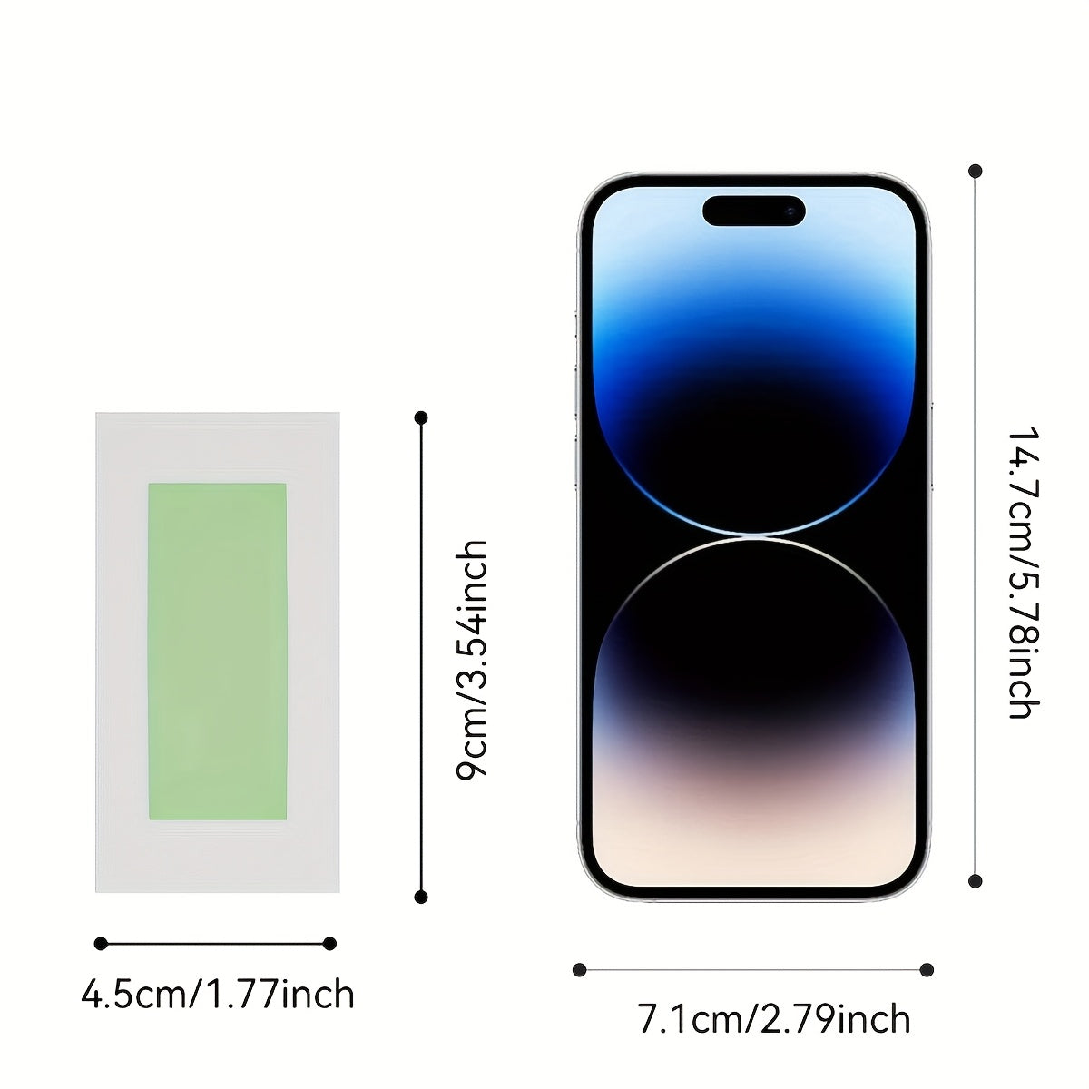 Женские/мужские восковые полоски для губ, бороды, бровей, бикини - 20 штук