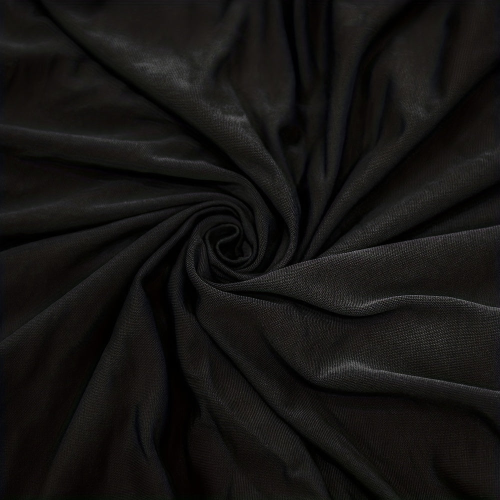 2-Piece Office Chair Cover Set Solid Stretch Jacquard Elastic Desk Computer Chairs