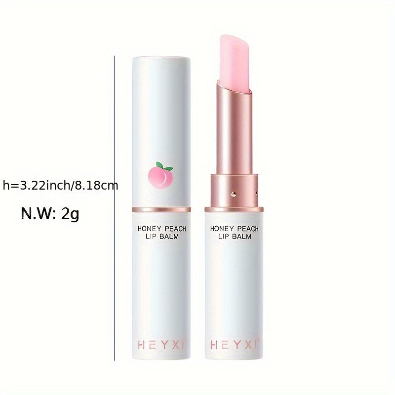 Women's Peach Lip Balm Moisturizing Hydrating Lip Mask Gift