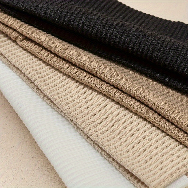 Kundalik va sport uchun to'rt rangli soch bog'lamlari to'plami, teri so'radigan bosh bandlar bilan