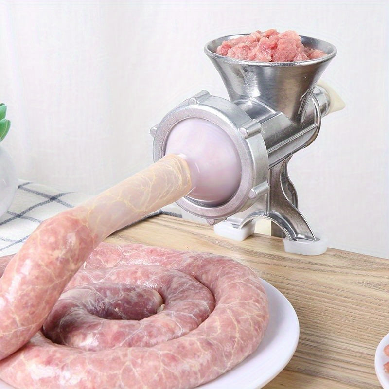 Alüminium go'sht maydalagich kolbasa uchun, sarimsoq pastasi, chili maydalagich, simsiz oshxona asbobi