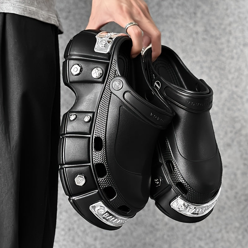 Unisex EVA Clogs Slip-On Casual Street All-Season Solid Color