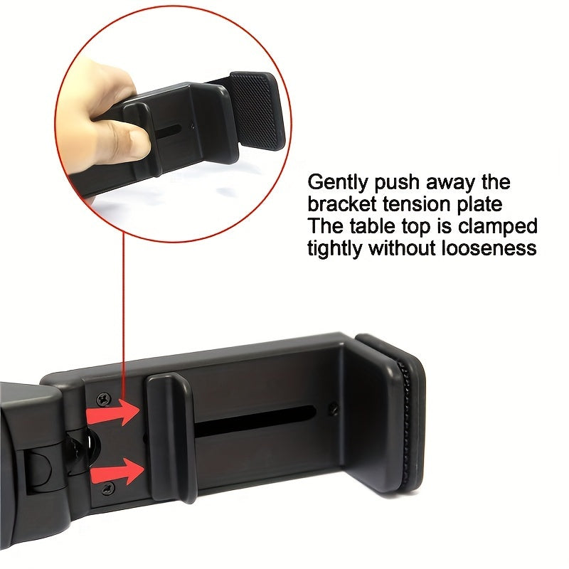 Portable Foldable Rotatable Airplane Phone Holder for Travel and Office