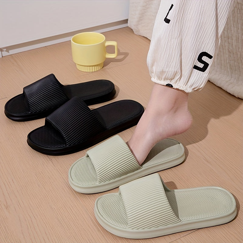 Unisex EVA Shower Slippers Non-Slip Indoor Outdoor Sandals for Bathroom Beach Pool