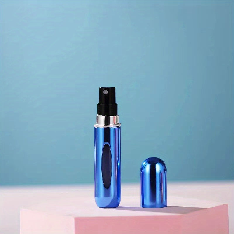Refillable Aluminum Perfume Atomizer Spray Bottle for Travel and Car Use