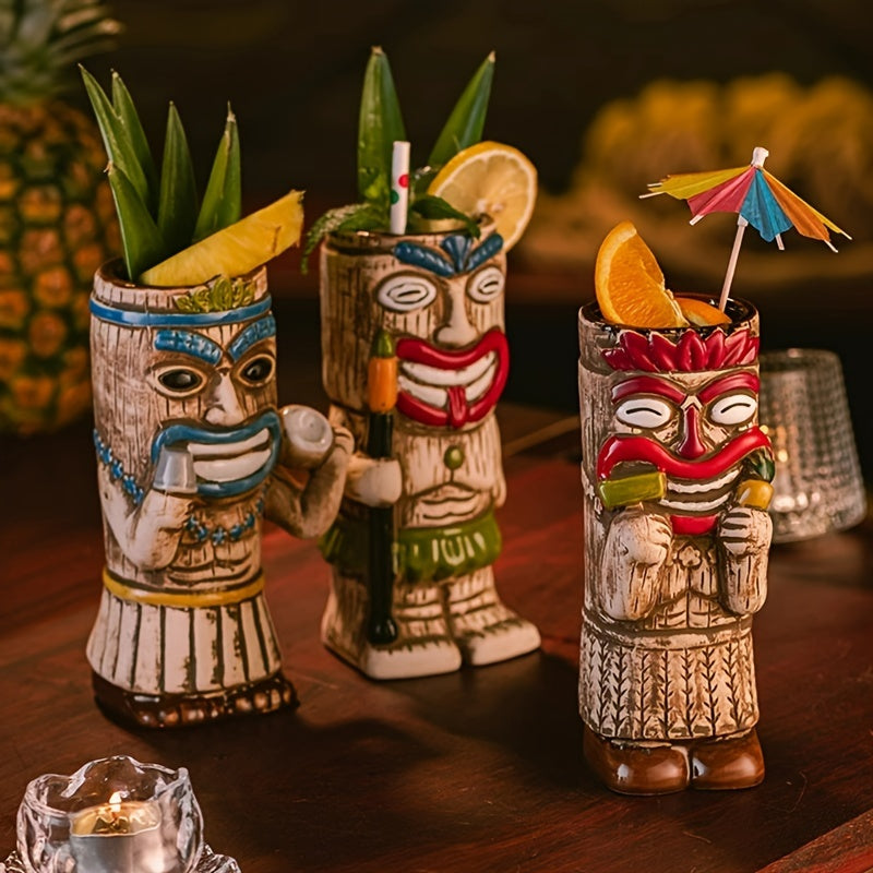 Hawaiian Tiki Cocktail Mug for Bars, Restaurants, Home Use