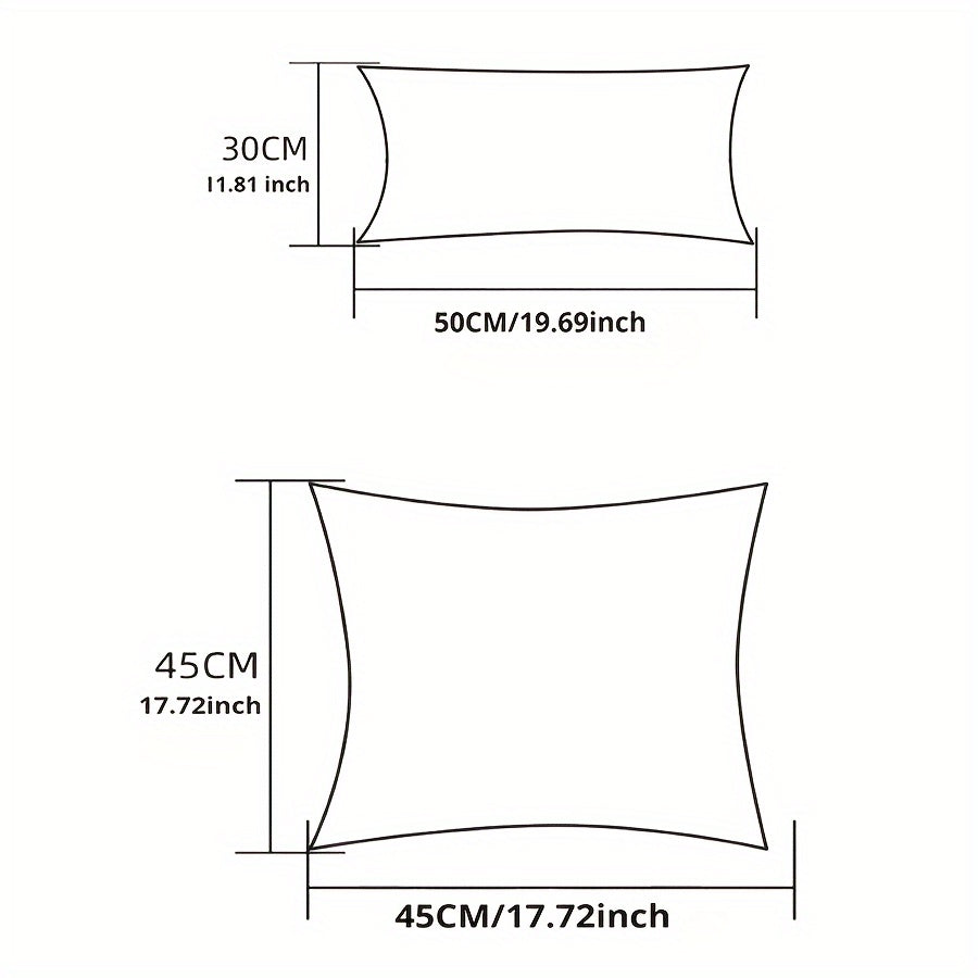 Luxurious Silver Fox Velvet Throw Pillow Cover with Zipper Closure