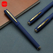 3/6pcs Large Blue Matte Gel Pens 0.7mm Bullet Tip Smooth Writing Office School