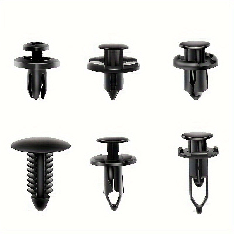 190pcs Auto Plastic Bumper Clips Fixing Nail Kit Car Body Rivets Fasteners