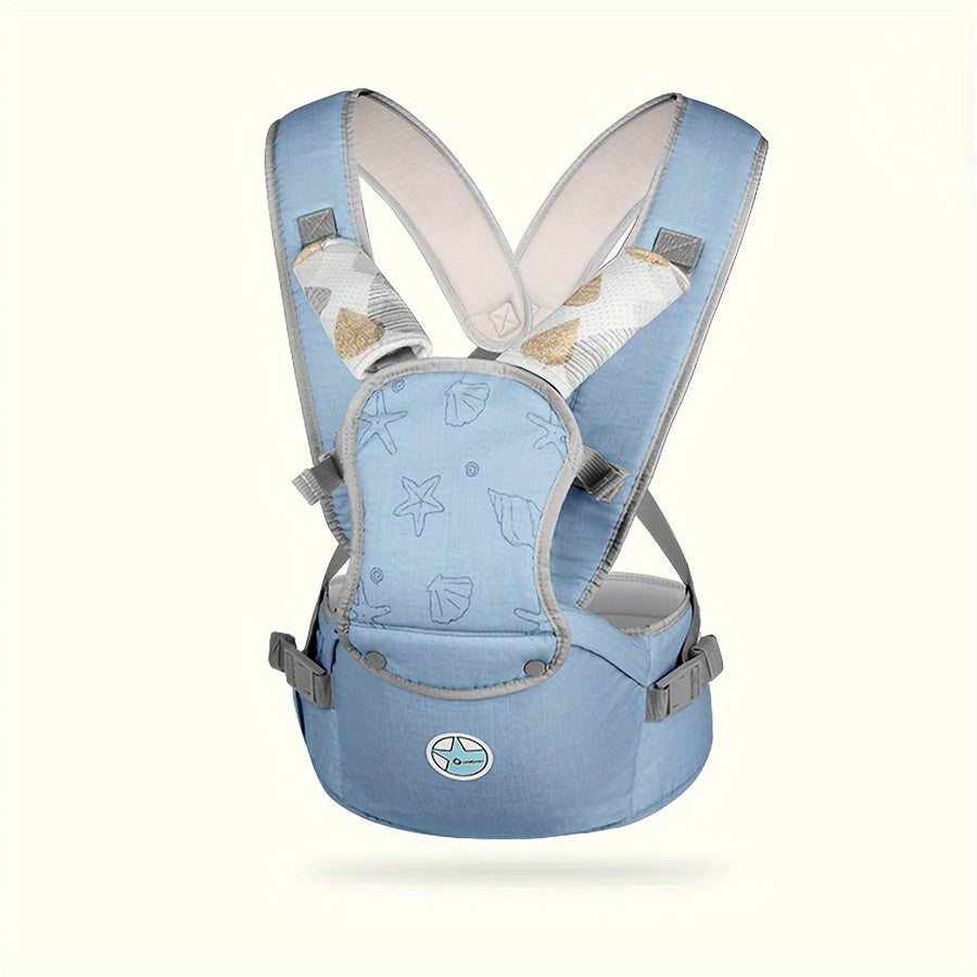Lightweight Baby Carrier Sling for All Seasons Front and Back Seat for Ages 3+