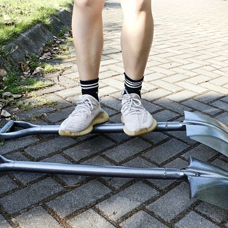 Heavy-Duty Manganese Steel Garden Shovel for Planting Weeding and Soil Transplanting