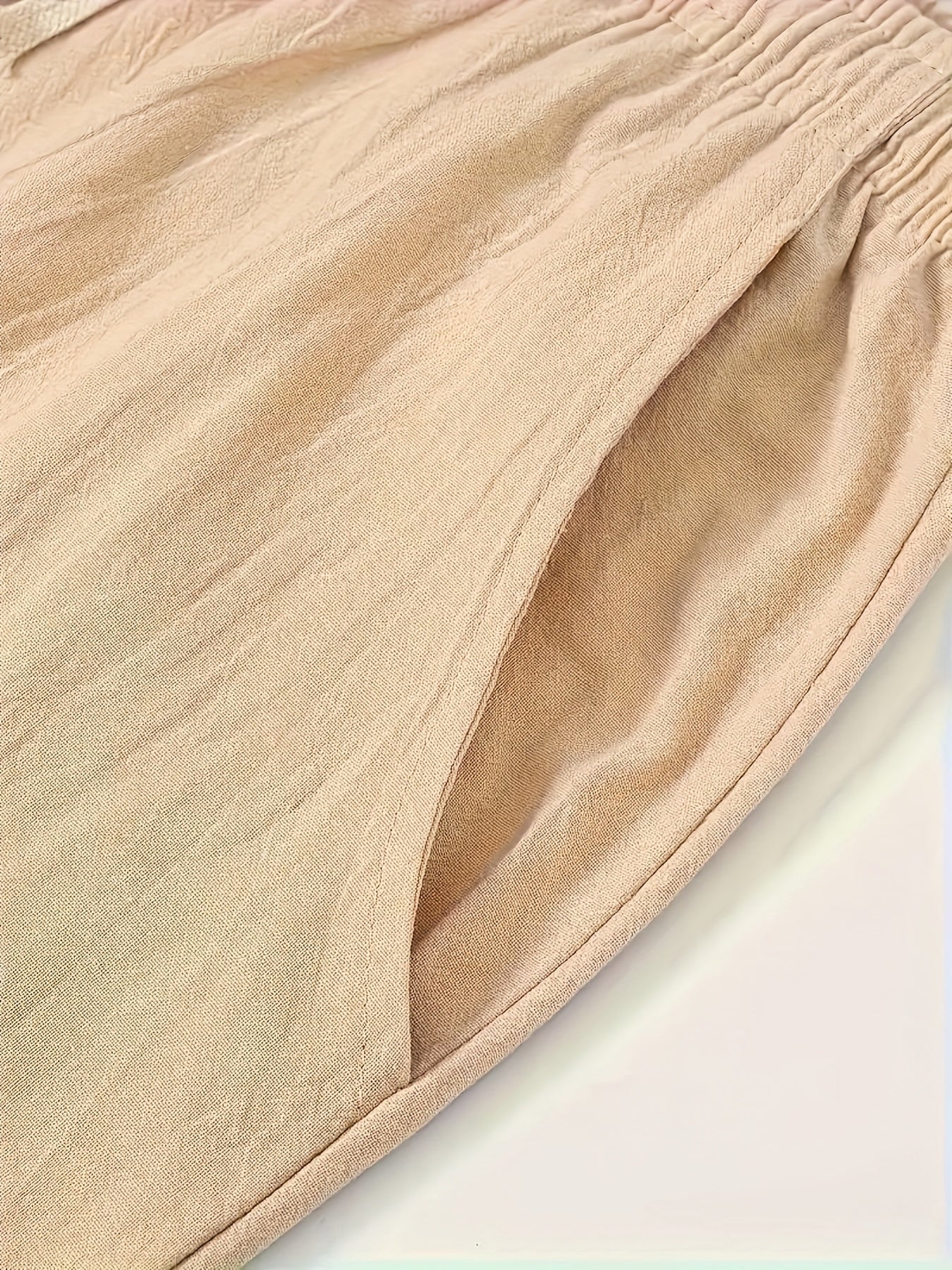 2-Pack Katta O'lchamdagi Erkaklar Mustahkam Rangli Shimlar, Tasodifiy Paxta Qopqoqlari bilan, Bahor/Kuz Mavsumiga Mos, Kattalar O'lchamlari, To'qilgan Matodan