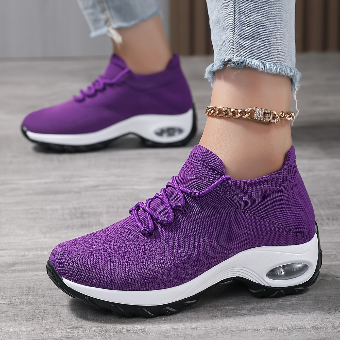 ayollar uchun kundalik sport poyabzali qulay sneakers yurish yoki yugurish uchun