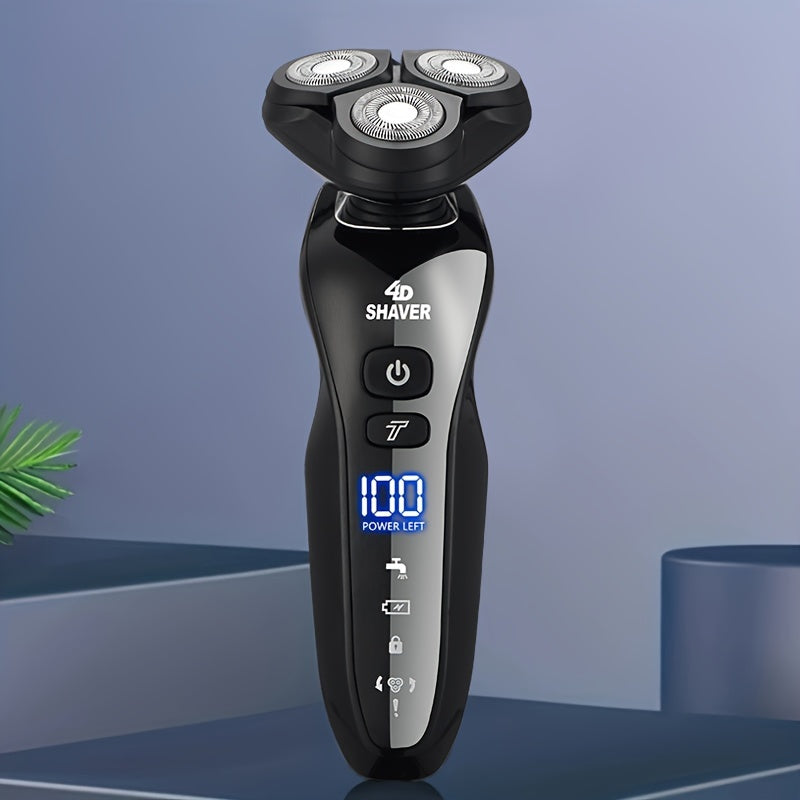 Erkaklar uchun 5 funksiyali elektr qirqish mashinasi, USB orqali zaryadlanadigan, simsiz, burun qirqish va yuzni tozalash cho'tkasi bilan. Otalar, do'stlar yoki akalar uchun ajoyib sovg'a.