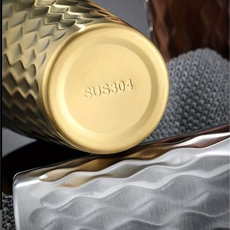 Stainless Steel Cups for Men and Women, Reusable, Durable, 12oz