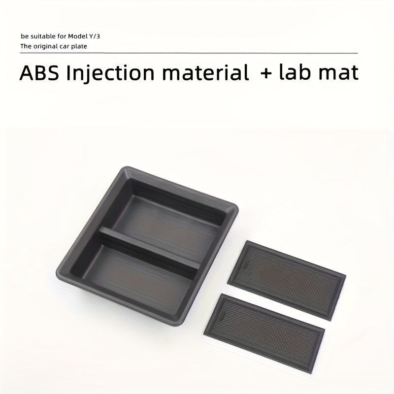 Car Interior Storage Box Set for Tesla Model Y and 3 Center Console Organizer