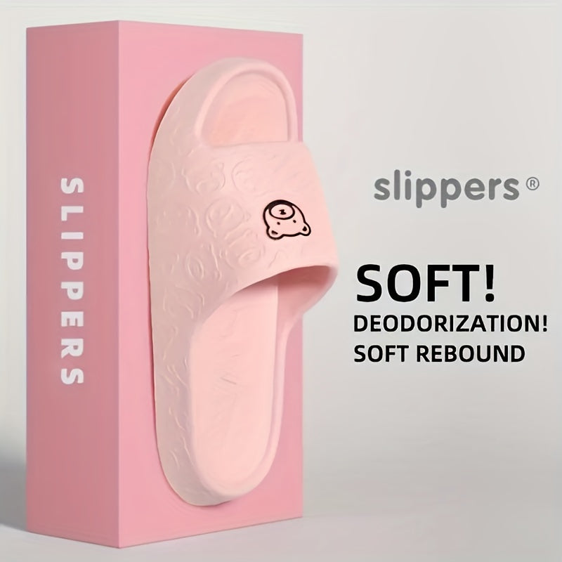 Unisex Slip-On EVA House Slippers Open-Toe Indoor Casual Shoes