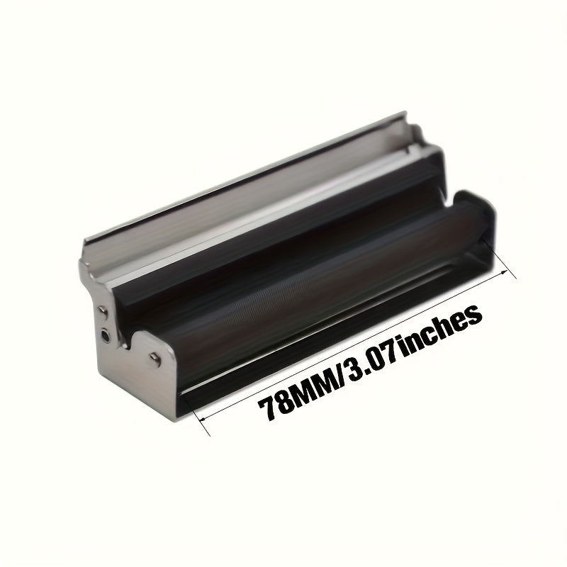Durable Metal Cigarette Rolling Machine Black 70mm 78mm 110mm Sizes