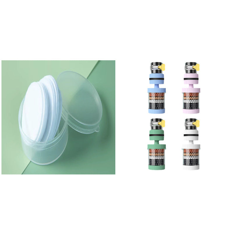 Faucet Aerator 360 Degree Rotation with 10 Pack Filter Splash Proof Kitchen Water Purifier Valve