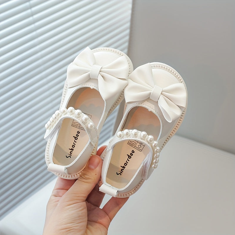 Zapatos planos de niña tipo Mary Jane antideslizantes para fiestas y uso diario