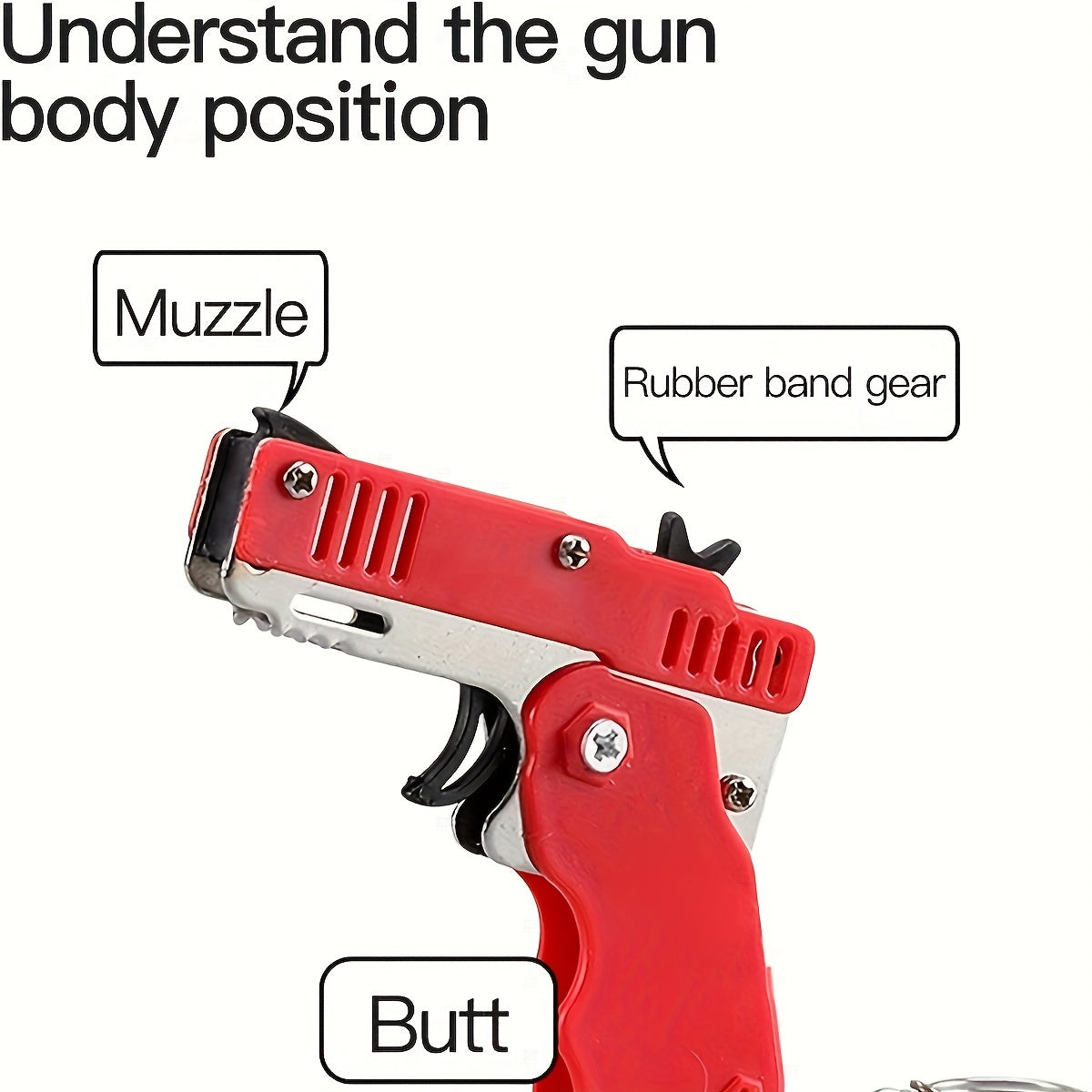 1 Aralash Rangli Metall O'yinchoq, Oila Bayramlari va Tashqi Qiziqishlar uchun, O'q otish va Bayram Ta'minotlari uchun mukammal