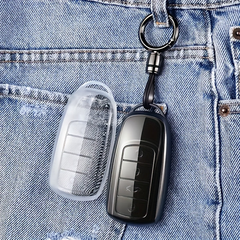 Universal TPU Key Case for SUV Sedan Car Key Fob Protector Wallet