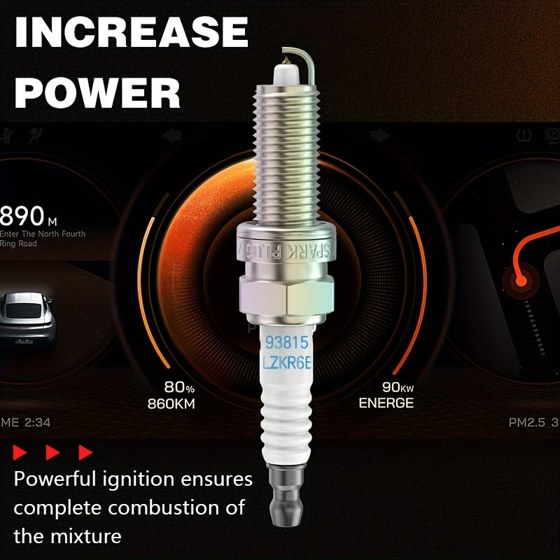 4 Pack Iridium Spark Plugs for Kia and Modern Vehicles