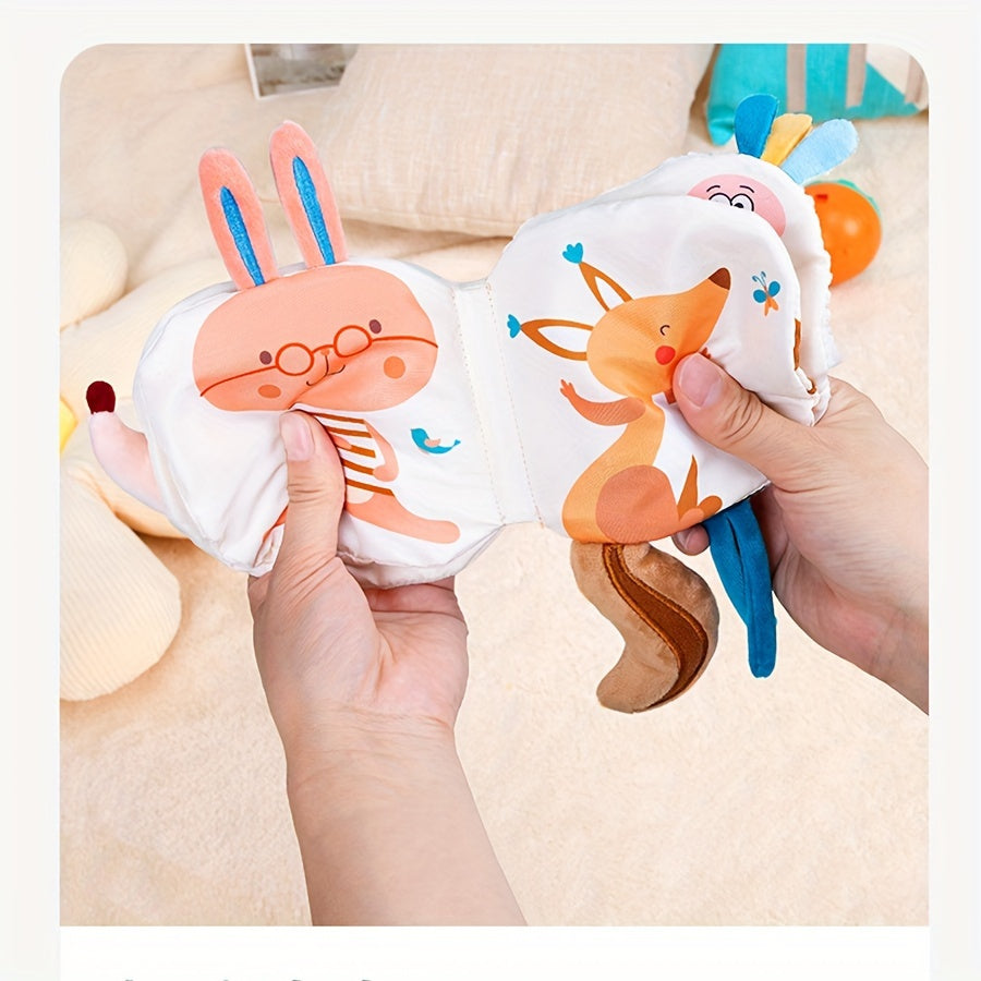 Children's Educational Fabric Book for Cognitive Development and Interactive Play