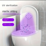 Automatic UV Lamp Toilet Deodorizer with Rechargeable Battery and USB Charging