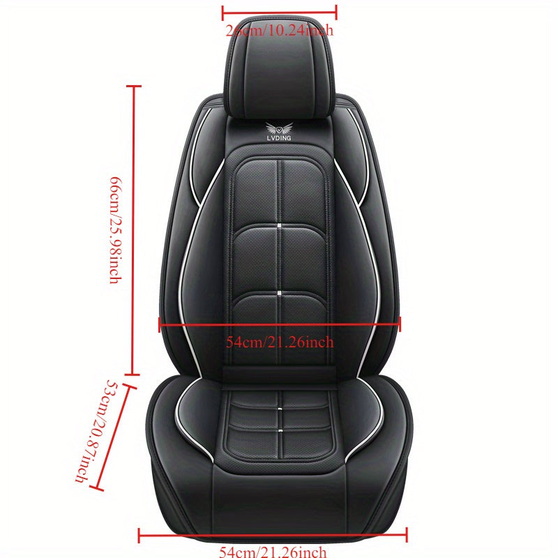 Universal Car Seat Cover Full Coverage Anti-Wear Dirt-Proof for Five-Seater