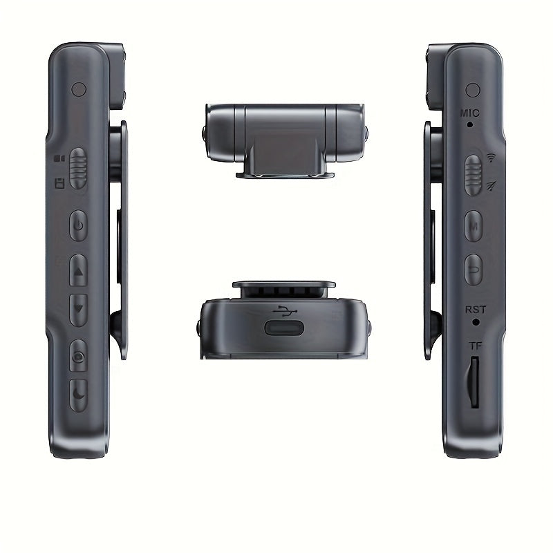 1080P Full HD Harakat kamerası kechqurun ko'rish bilan portativ klip Batareya bilan ishlaydigan tashqi sportlar