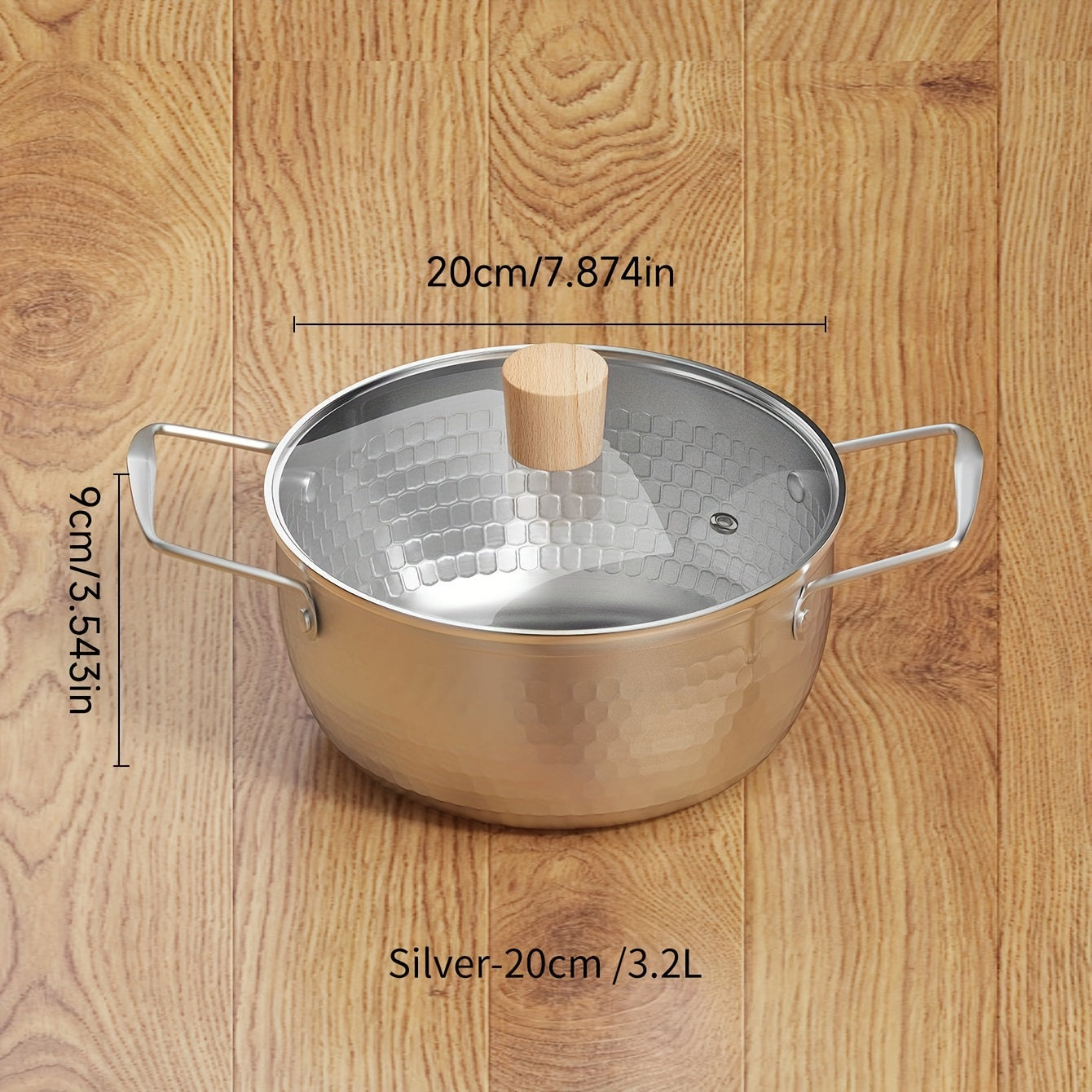 Small Cooking Pot for Single Servings Camping Dorm Room Use