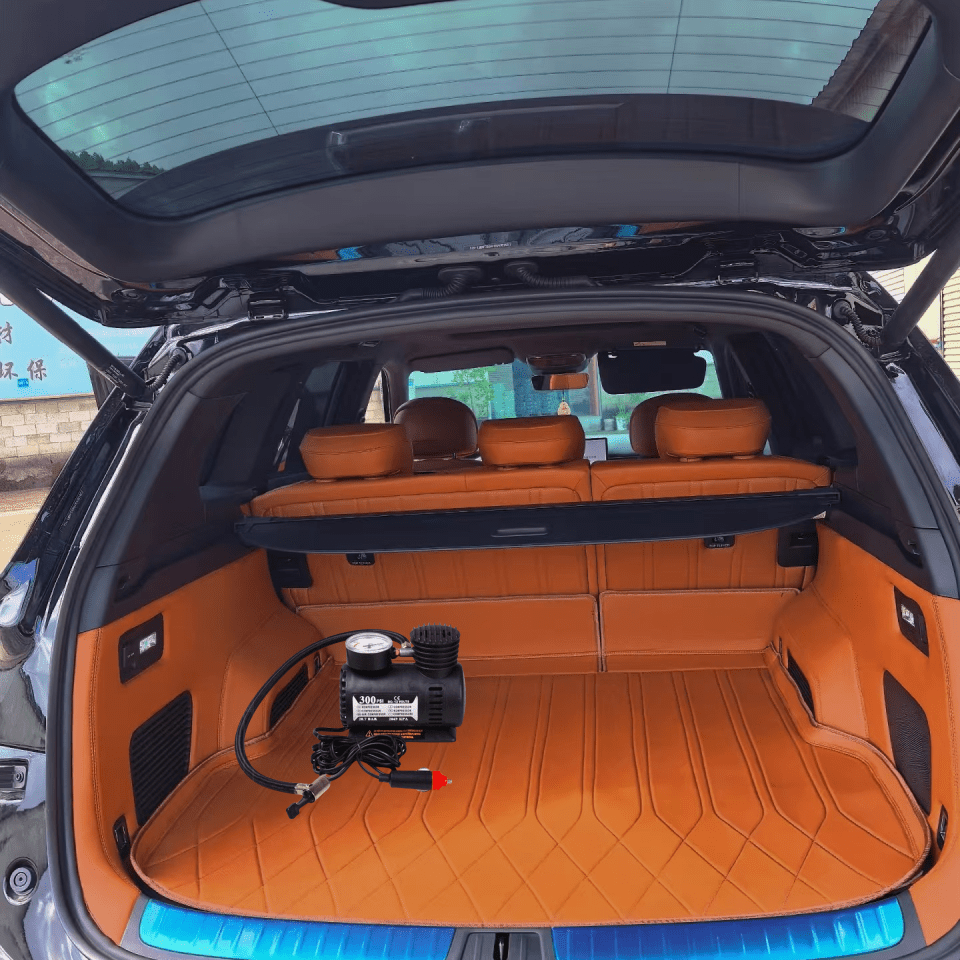 High-Pressure Portable Air Compressor 300 PSI with Pressure Gauge for Bikes and Sports Balls