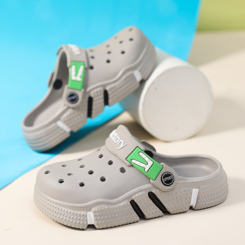 Kids Indoor Shoes Boys Girls Breathable EVA Slip-On Non-Slip Casual All-Season