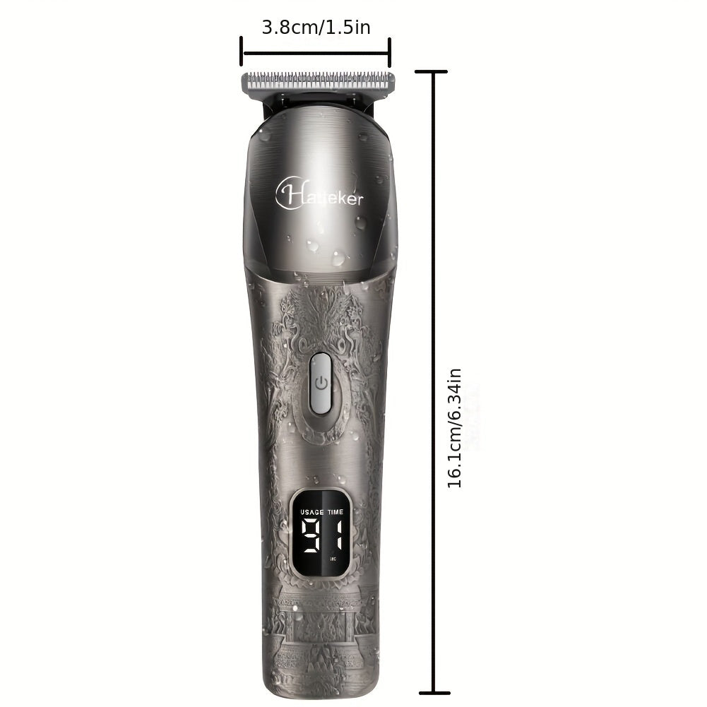 Kit de cuidado personal para hombres 6 en 1, inalámbrico, recargable por USB, para todas las necesidades de cuidado