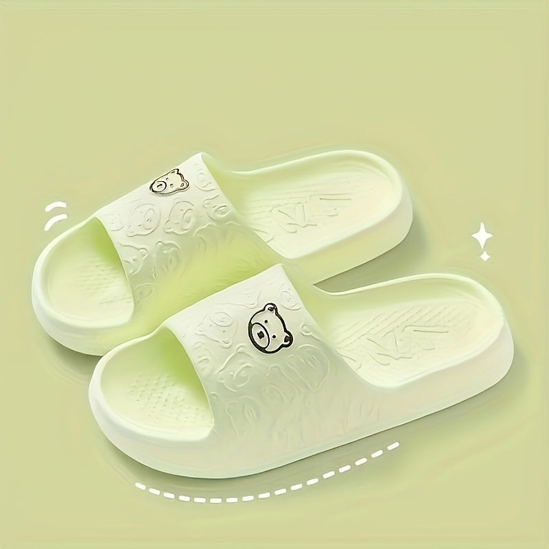 Unisex EVA Slippers Open Toe Slides Soft Sole Casual Indoor Outdoor